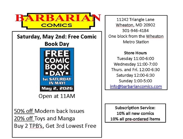 FreeComicBookDay2026